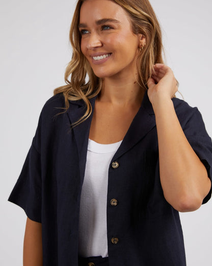 Oakleigh Shirt - Dark Sapphire