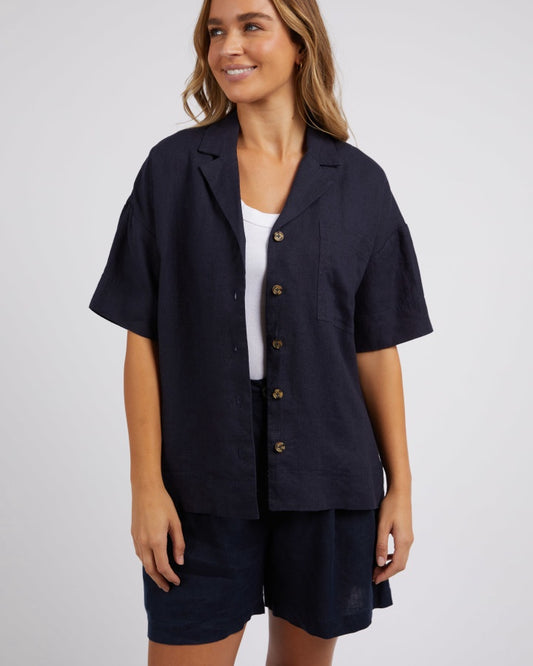 Oakleigh Shirt - Dark Sapphire