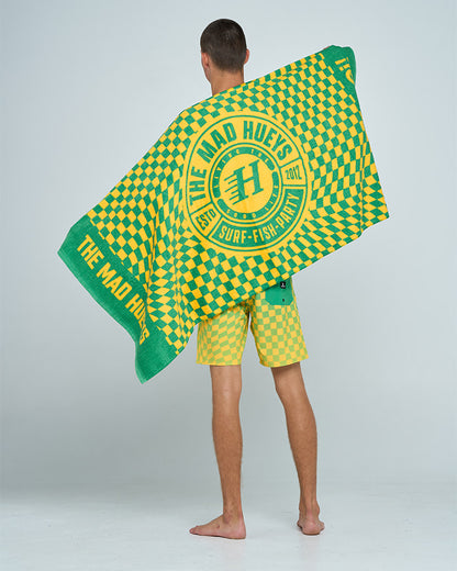 Oi Oi Oi | Beach Towel - Aussie Green