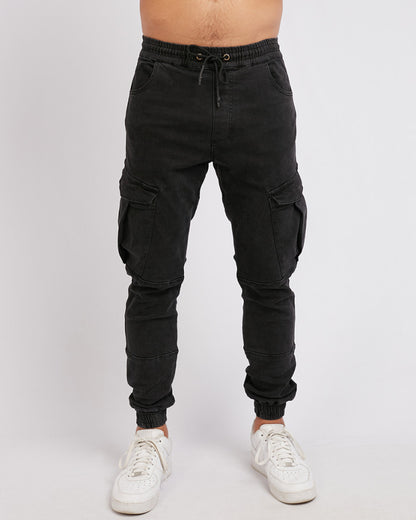 Oxide Cargo Pant - Washed Black