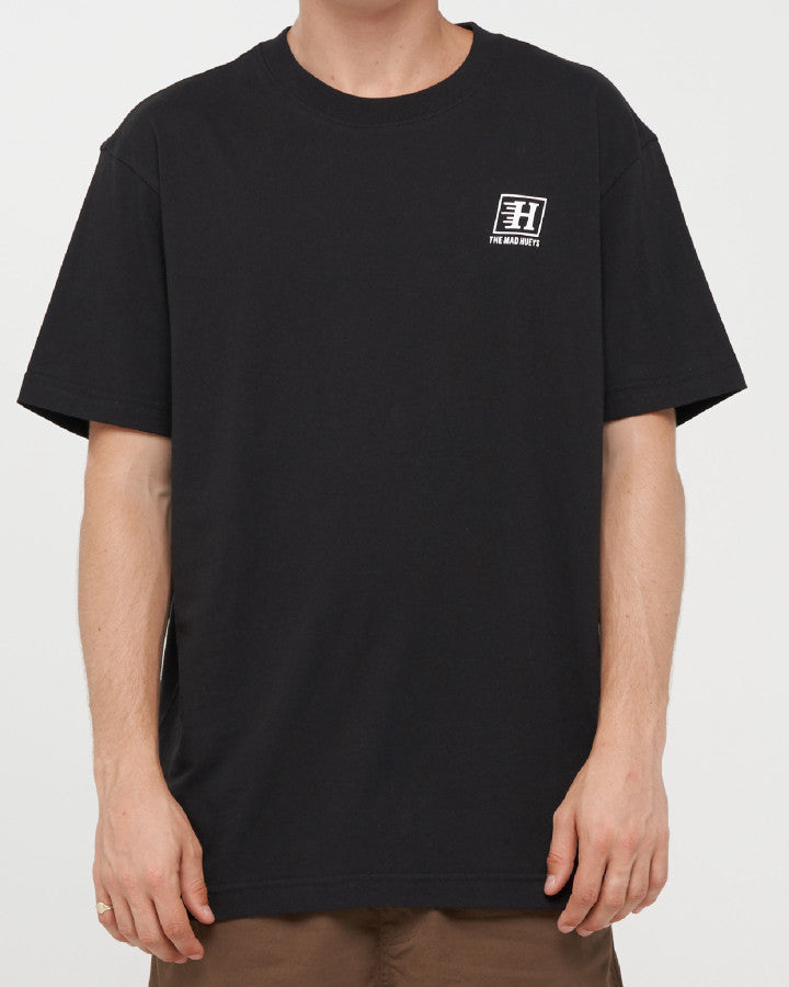 Parallel Hueys SS Tee | Black