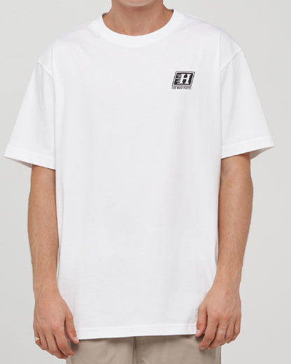 Parallel Hueys SS Tee | White
