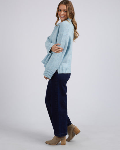 Pepper Knit - Pale Blue
