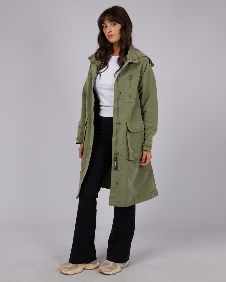 Pioneer Midi Anorak - Khaki