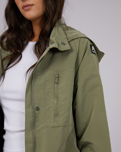 Pioneer Midi Anorak - Khaki