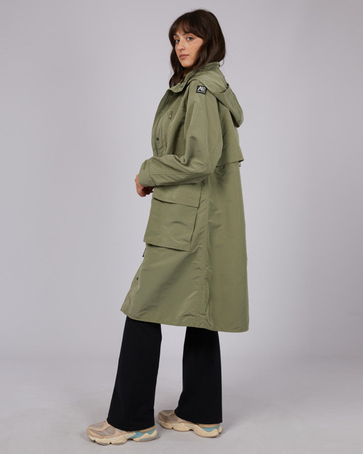 Pioneer Midi Anorak - Khaki