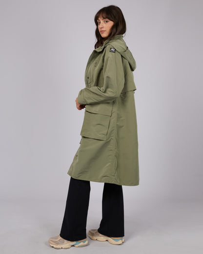 Pioneer Midi Anorak - Khaki