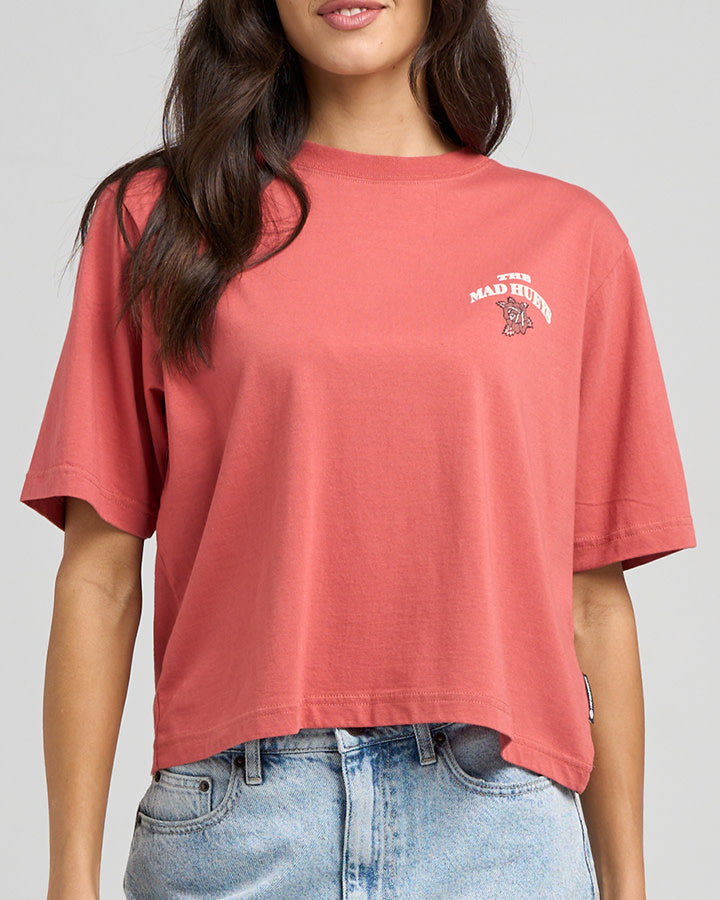 Pirates Life | Womens Boxy Tee - Dusty Rose