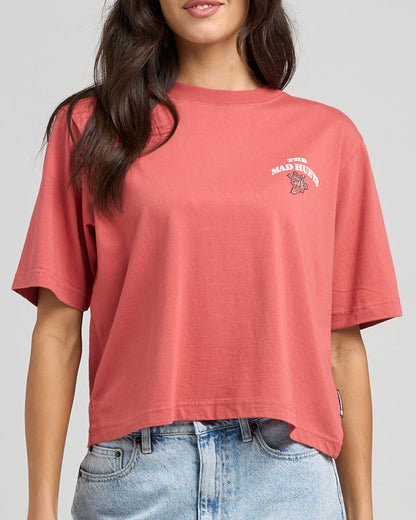 Pirates Life | Womens Boxy Tee - Dusty Rose