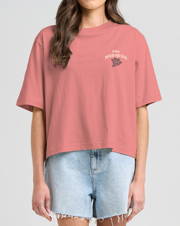 Pirates Life | Womens Boxy Tee - Dusty Rose
