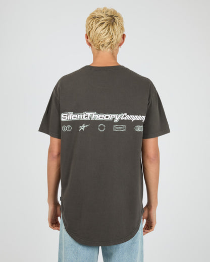 Raider Scoop Tee - Coal