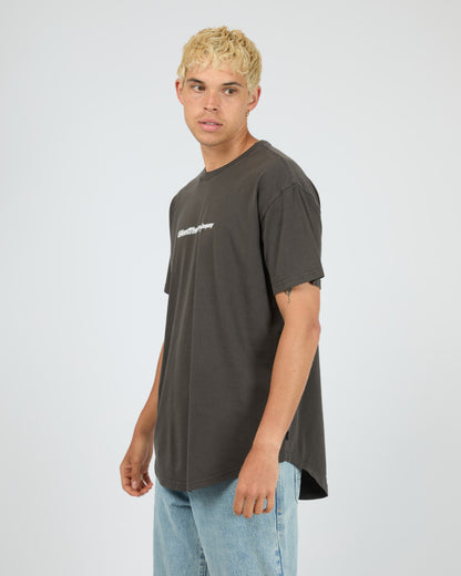 Raider Scoop Tee - Coal