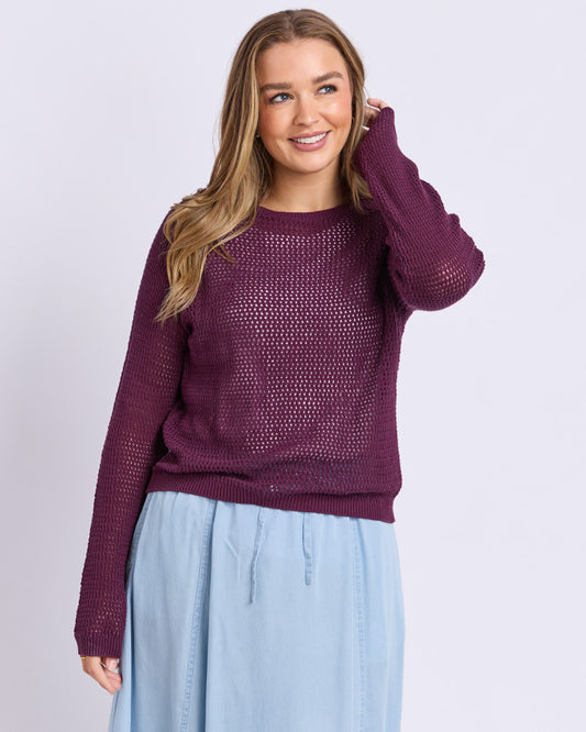 Remy Knit - Plum