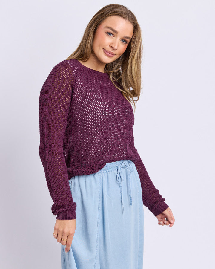 Remy Knit - Plum