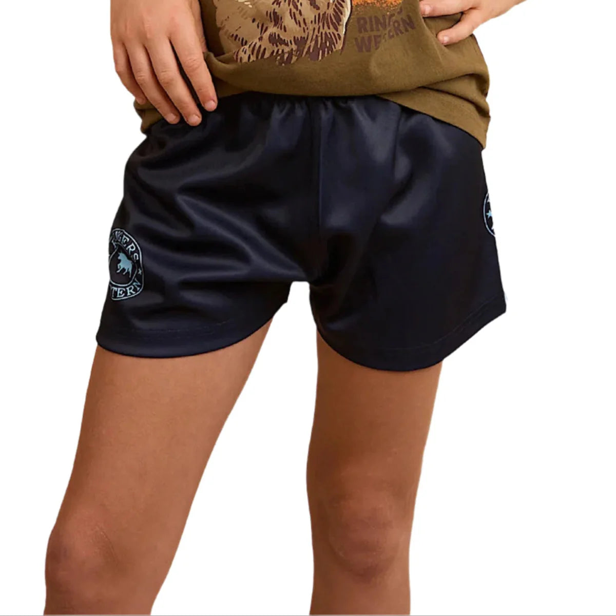 Ringers Kids Footy Shorts - Navy