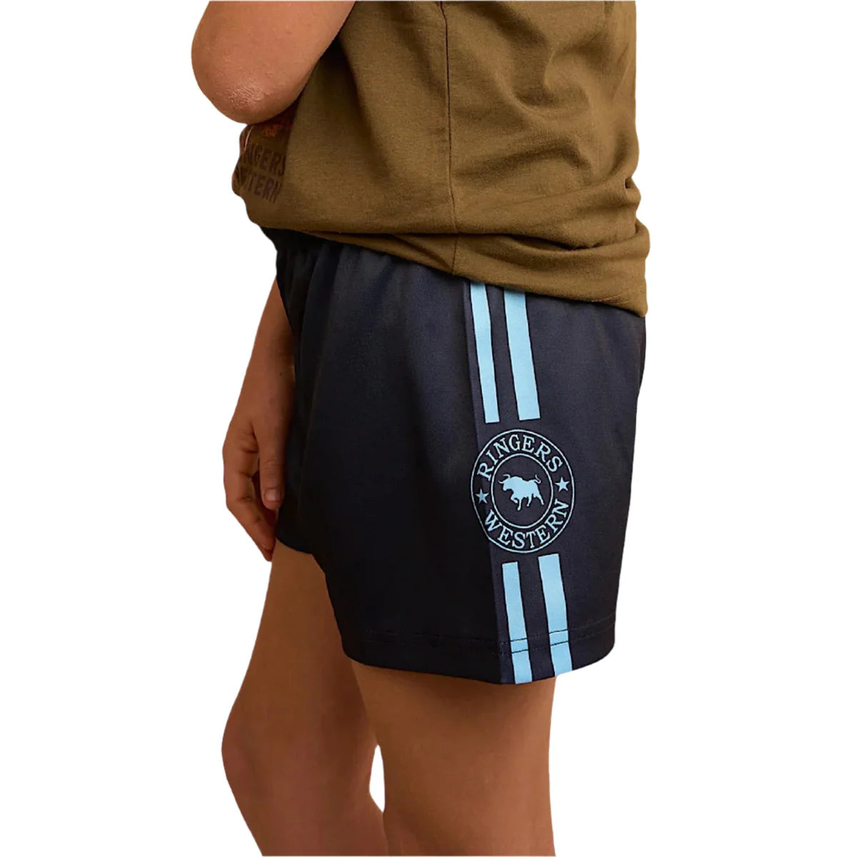 Ringers Kids Footy Shorts - Navy