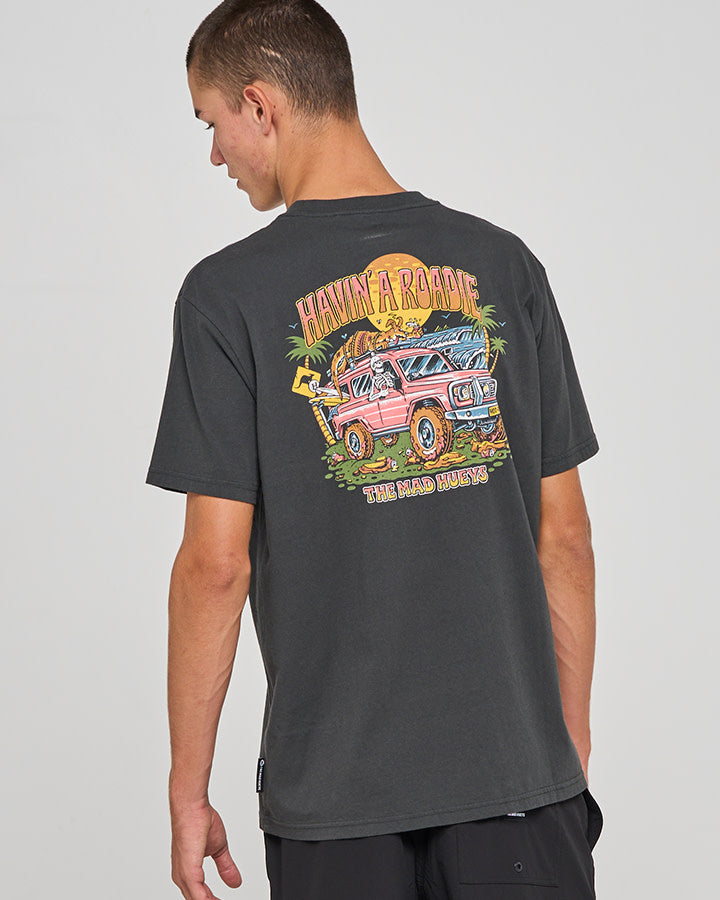 Roadie SS Tee - Vintage Black