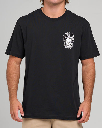 Rope Skull Anchor | SS Tee - Black