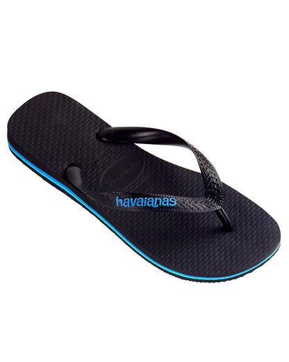 Rubber Logo Black/Blue | Male