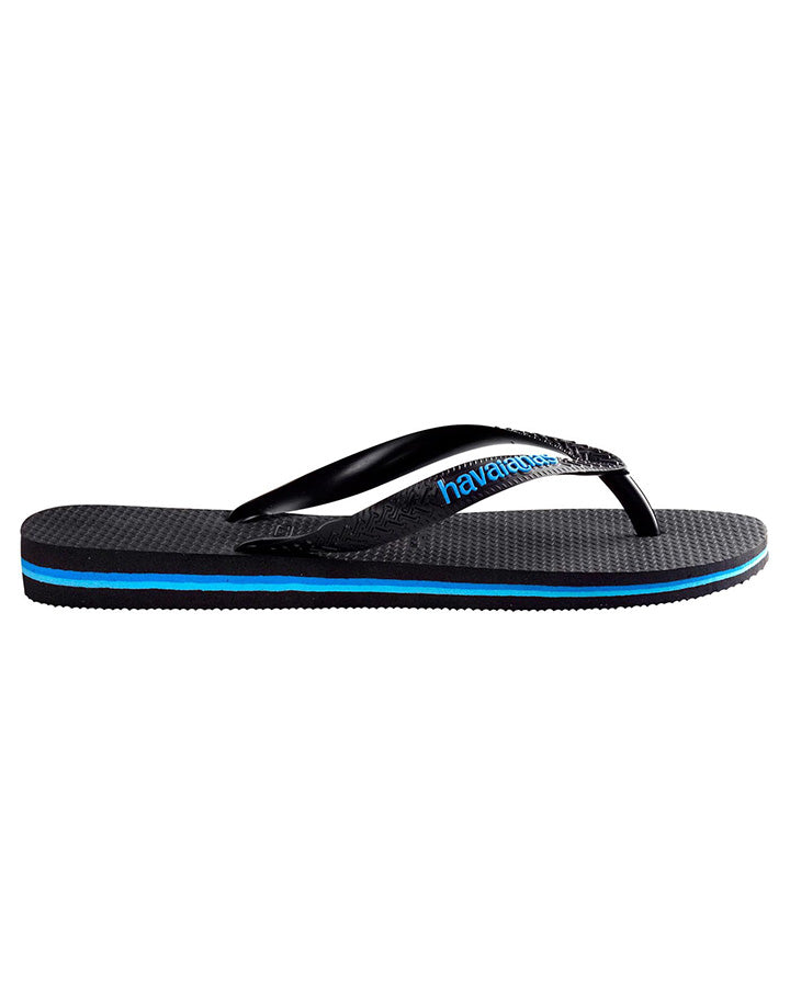 Rubber Logo Black/Blue | Male