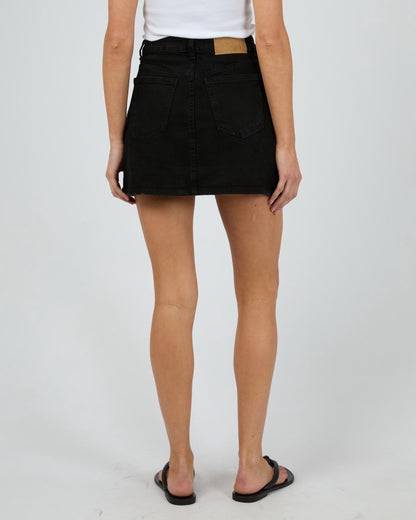 Selina Comfort Skirt - Black