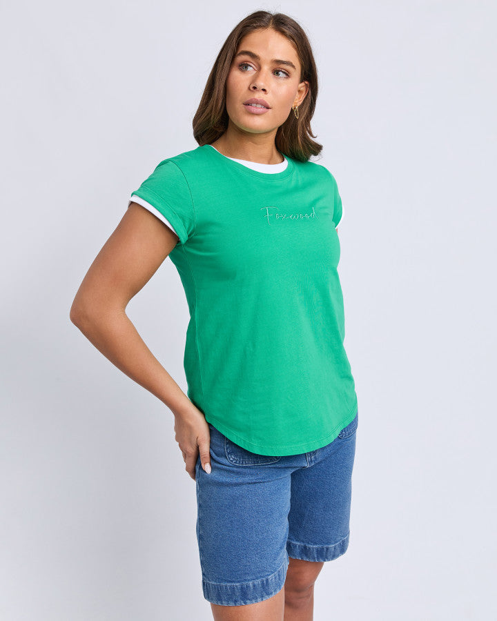 Foxwood Signature Tee - Bright Green