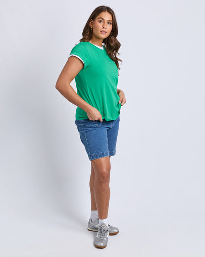 Foxwood Signature Tee - Bright Green