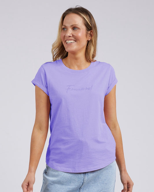 Signature Tee - Neon Blue