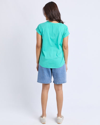 Foxwood Signature Tee - Teal