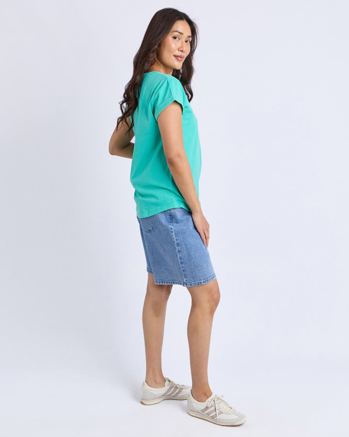 Foxwood Signature Tee - Teal