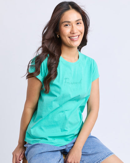 Foxwood Signature Tee - Teal