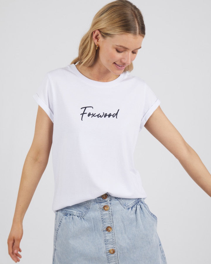 Signature Tee - White