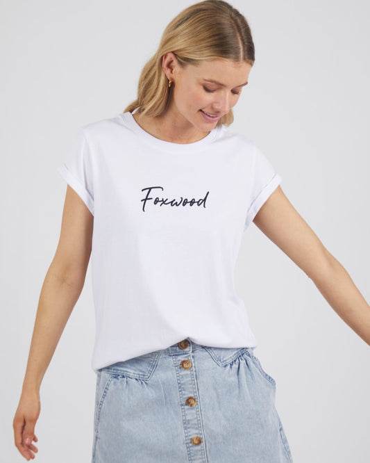 Signature Tee - White