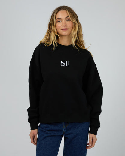 Silent Theory Luxe Crew - Black