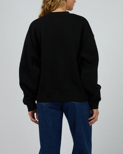 Silent Theory Luxe Crew - Black