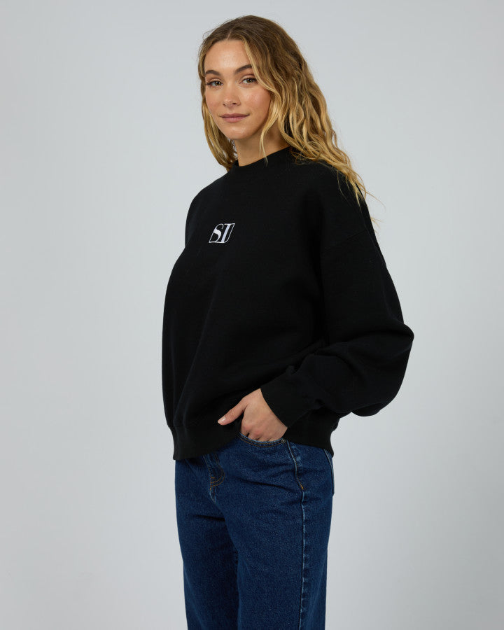 Silent Theory Luxe Crew - Black