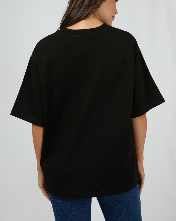 Silent Luxe Tee - Black