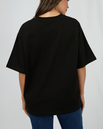 Silent Luxe Tee - Black
