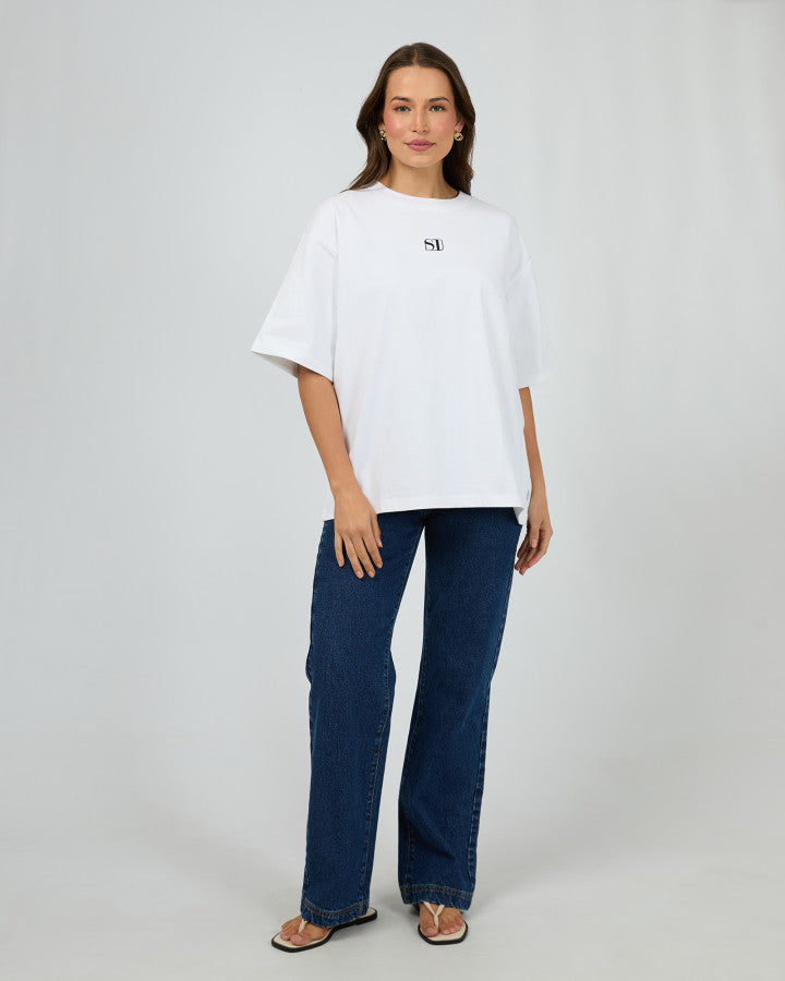 Silent Luxe Tee - White