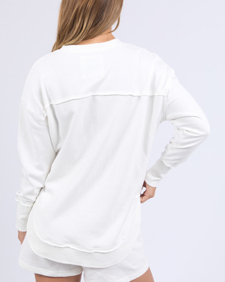 Simplified Confetti Crew - Vintage White