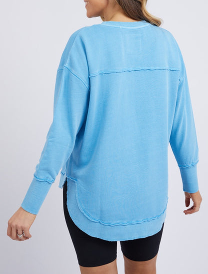 Simplified Crew - Bright Blue