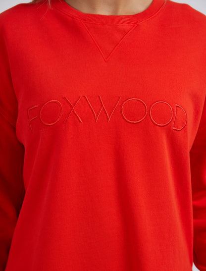 Simplified Crew - Bright Red