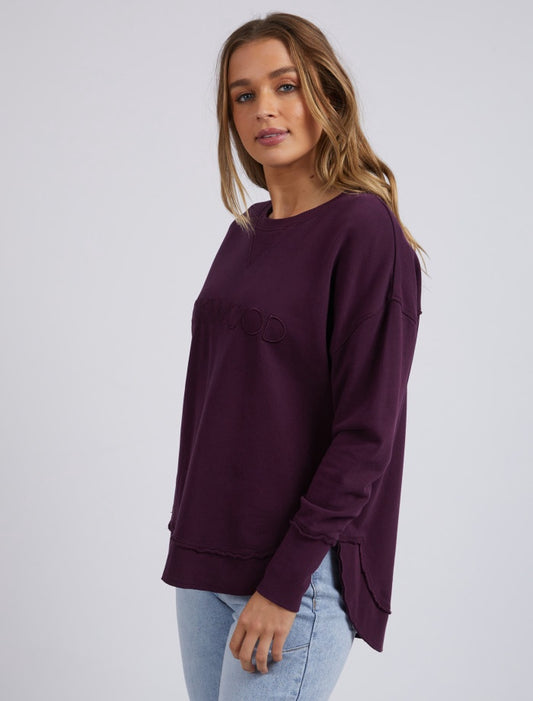 Simplified Crew - Plum