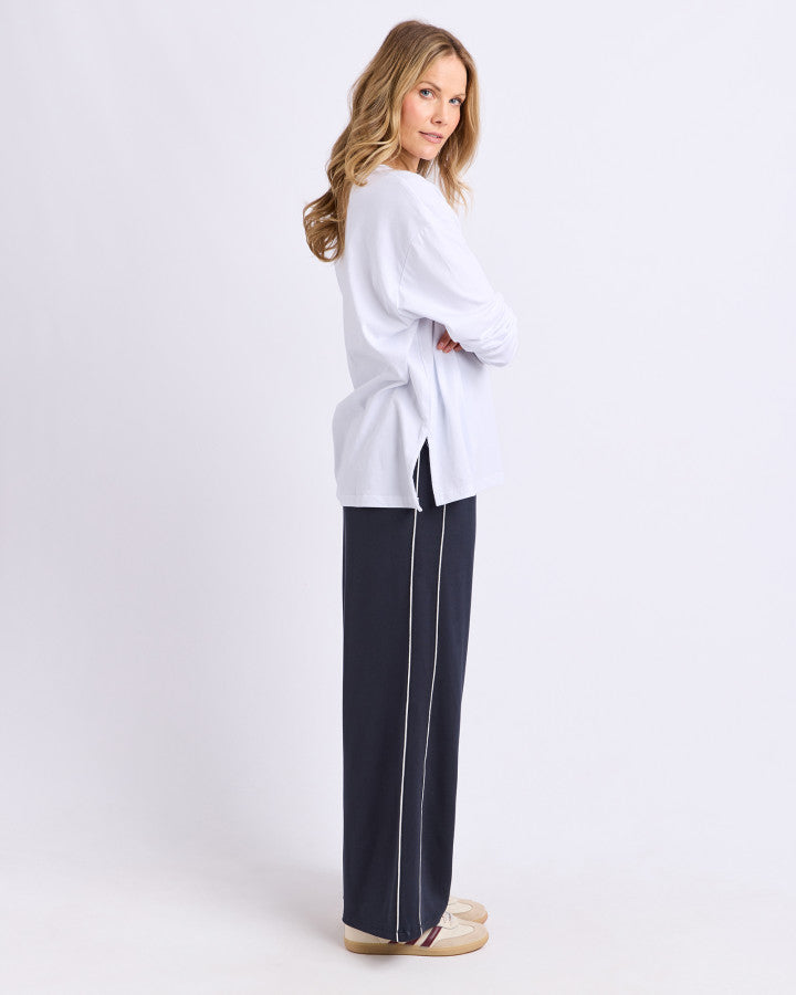 Simplified Long Sleeve Tee - White
