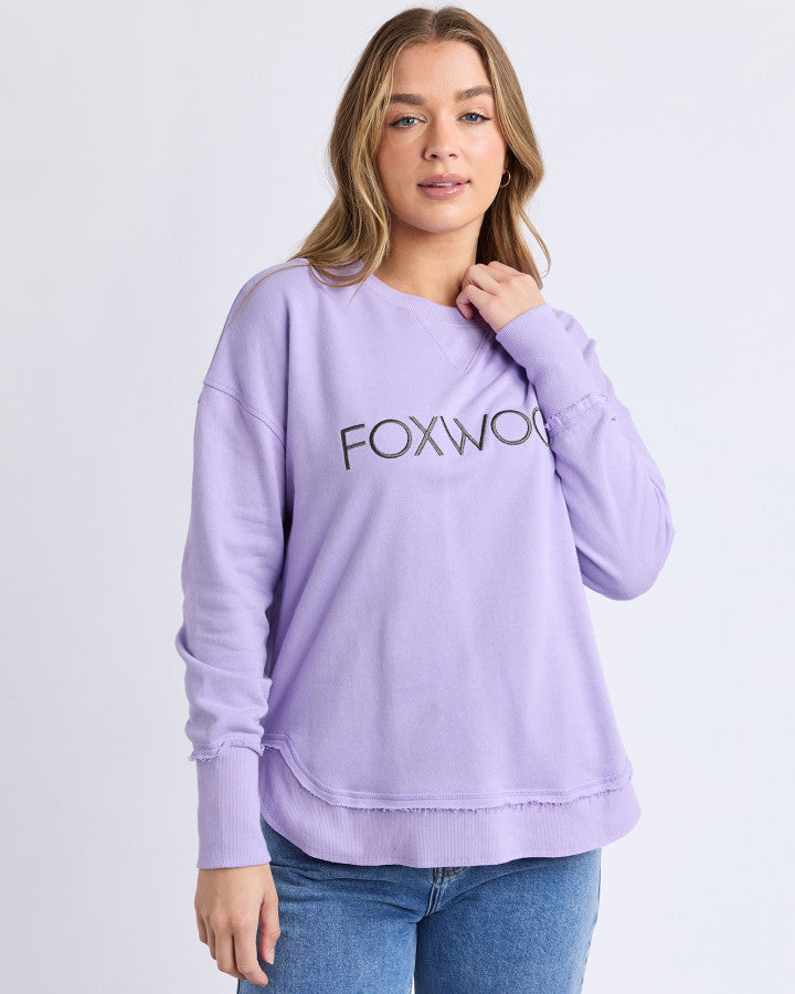 Simplified Metallic Crew - Lavender