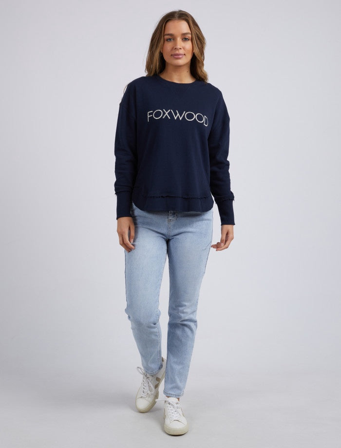 Simplified Metallic Crew - Navy