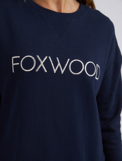 Simplified Metallic Crew - Navy