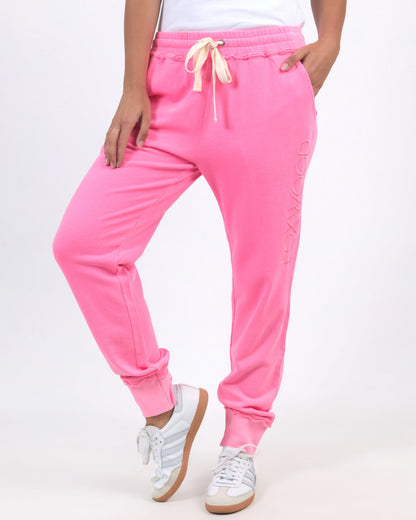 Simplified Pant - Neon Rose