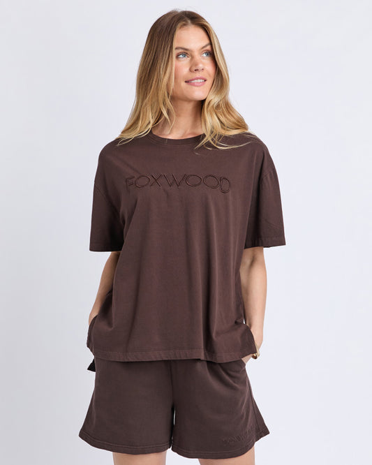 Simplified Tee - Coffee