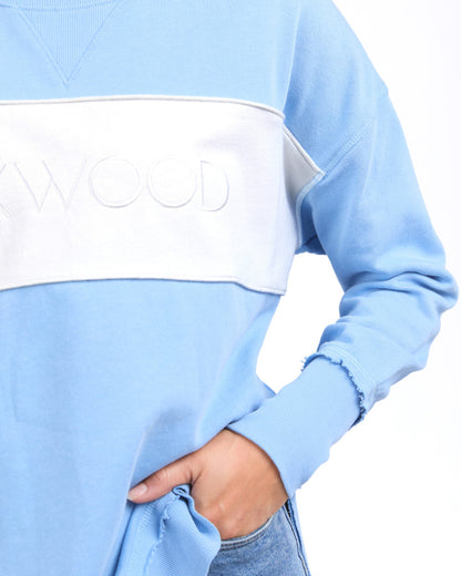 Simplified Tonal Crew - Blue